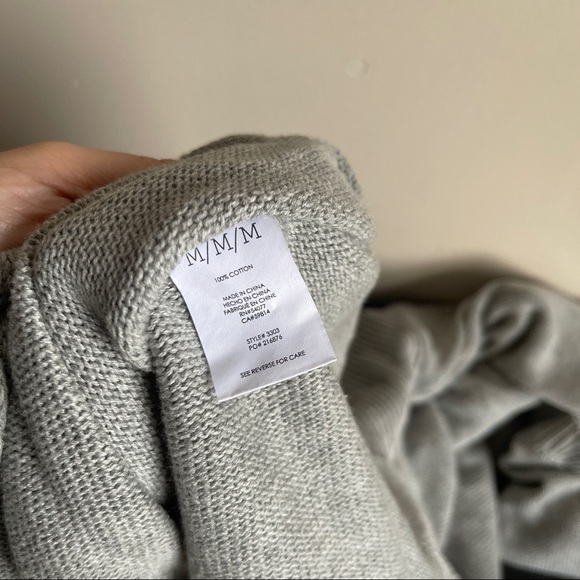 Cabi 3303 Charlotte Gray Poncho Dolman Sweater - Picture 7 of 7